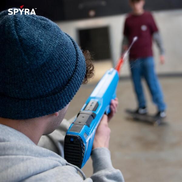 スパイラ(Spyra) ハイテク電動ウォーターガン 水鉄砲 SpyraGO (CLEAR）新時代 超強力飛距離 8M 水遊び_7