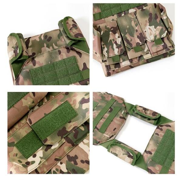 (REENEW) 陸軍特殊部隊の衣類 子供用迷彩柄シングル兵士の衣類 ヘルメット バックパック 兵士の少_5