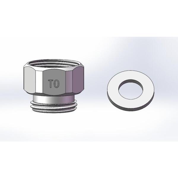 シャワーホース アダプタ TOTO シャワーヘッド 交換 国際規格G1/2