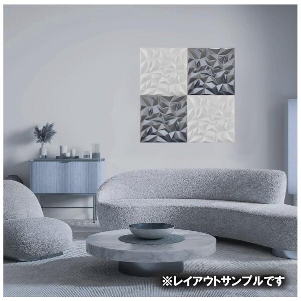 OLYOLY 3Dウォールパネル(50cm×50cm) 立体壁面装飾パネル 難燃PVC 壁材 DIY 簡単 軽量 防水 壁 リフォー_6