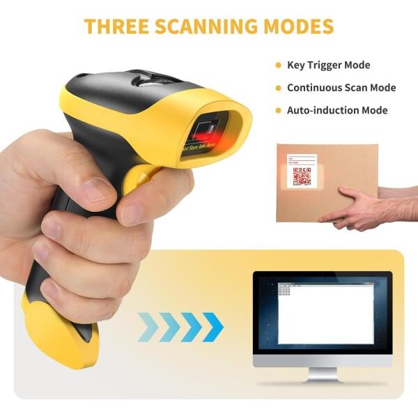 NetumScan Bluetooth QR バーコード スキャナー、3 in 1 自動