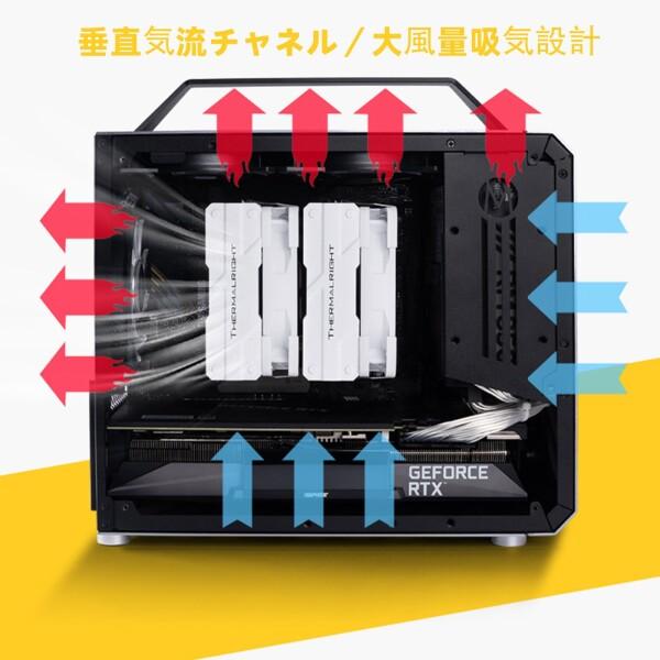 Mechanic Master（メカニックマスター） C28 ケース｜17.9L超コンパクト 携帯ハンドル付 MATX対応 240水_6