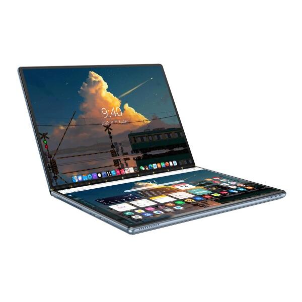 2in1 13.5インチ2.5K デュアルタッチスクリーンノートパソコンインテル