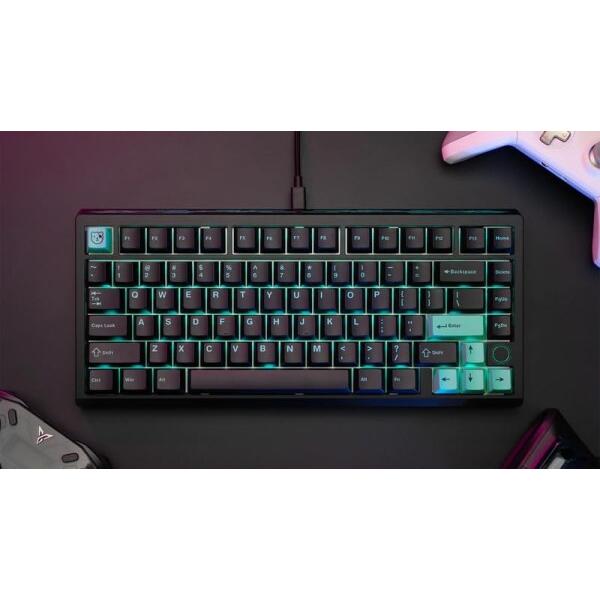 Meletrix BOOG75 HE Keyboard ゲーミングキーボード 磁気スイッチ ラピッドトリガー対応 アクチュエーシ