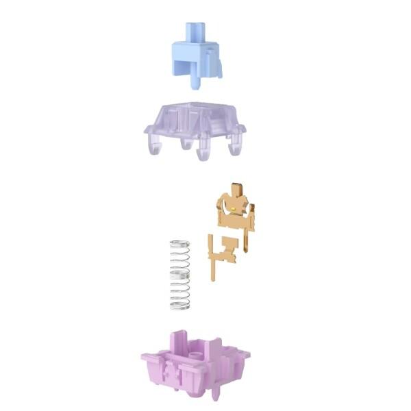 GATERON Unicornキーボードスイッチ、MXメカニカルキーボード用リニアRGB LED 5ピン工場出荷時潤滑済_3