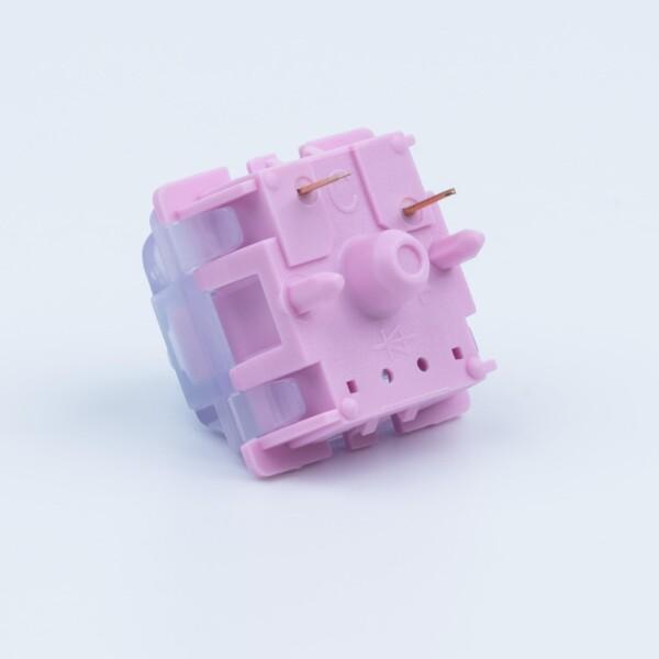 GATERON Unicornキーボードスイッチ、MXメカニカルキーボード用リニアRGB LED 5ピン工場出荷時潤滑済_4