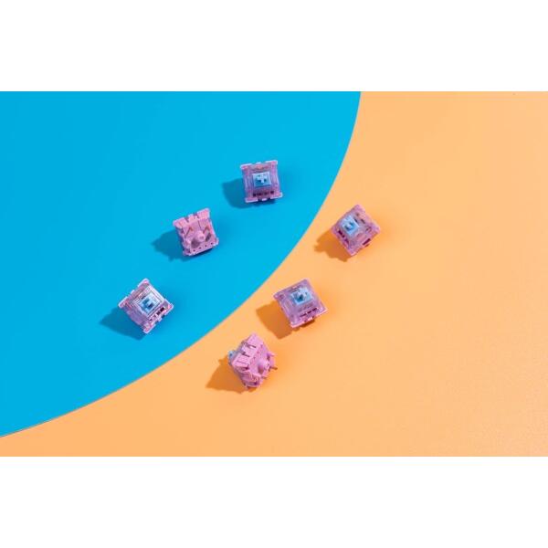 GATERON Unicornキーボードスイッチ、MXメカニカルキーボード用リニアRGB LED 5ピン工場出荷時潤滑済_5