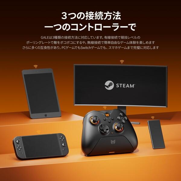 ゲームハンドル、BIGBIG WON Gale Hall PCコントローラー、モーションコントロール、ホールジョイス_5