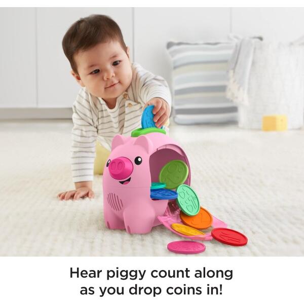 Fisher-Price Laugh \u0026 Learn Count \u0026 Rumble Piggy Bank_3