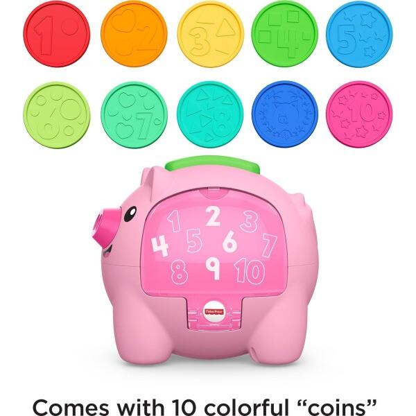 Fisher-Price Laugh \u0026 Learn Count \u0026 Rumble Piggy Bank_4