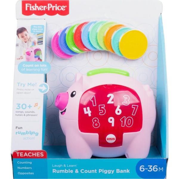 Fisher-Price Laugh \u0026 Learn Count \u0026 Rumble Piggy Bank_5