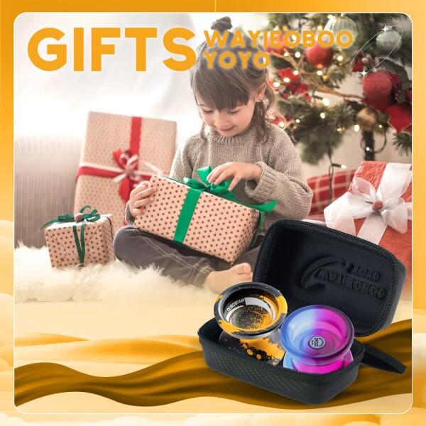 WATIEOBOO yoyo セット 2個 (R8 メタルヨーヨ ーと P02 ツーカラー