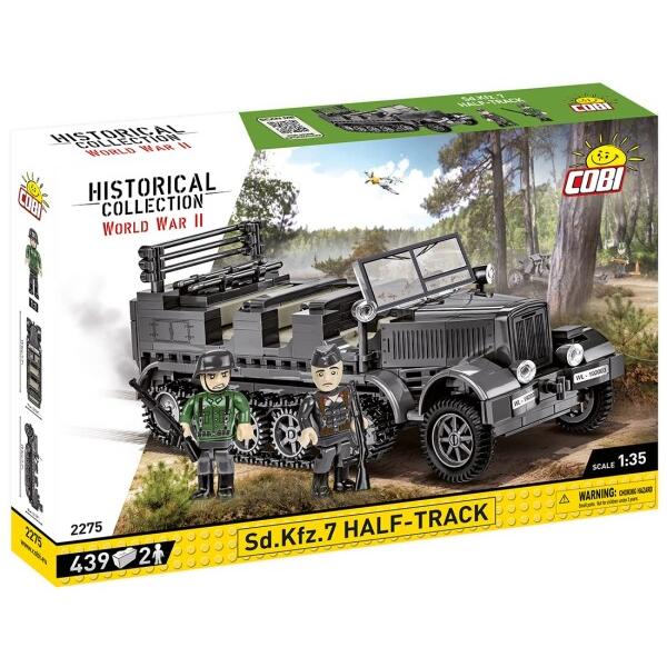 Cobi Historical Collection #2275 Sd.Kfz.7 ハーフトラック(ドイツ軍) 1/35スケール_1