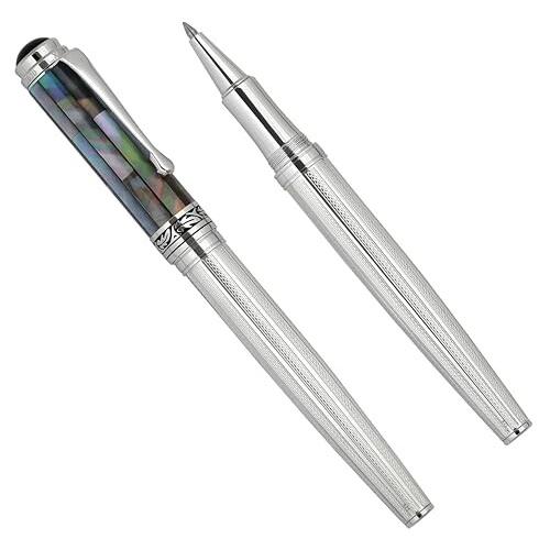 Xezo Maestro ソリッド925スターリングシルバーとブラック