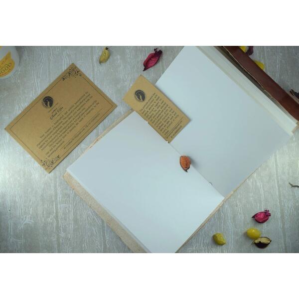 OVERDOSE ソーティングハット ウィッチ 7 ストーン ヴィンテージ レザー ジャーナル - ハンドメイド_7