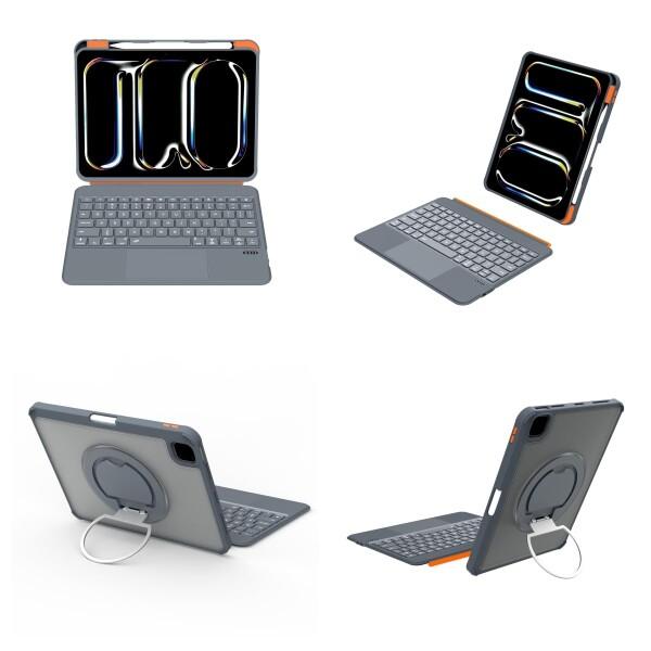 トラックパッド付き iPad キーボードケース - Pro 11インチ (第1-4世代