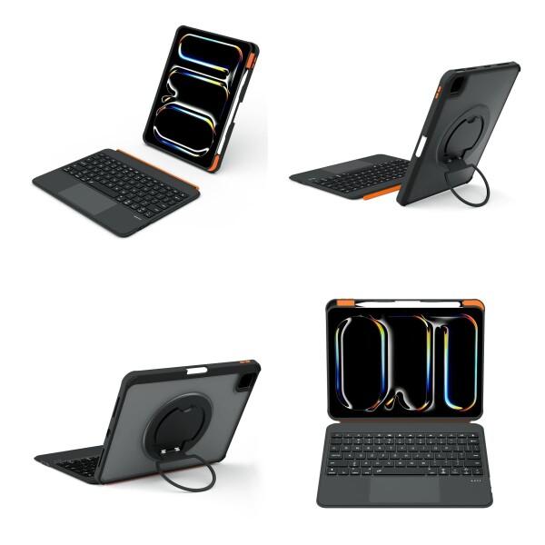 トラックパッド付き iPad キーボードケース - Pro 11インチ (第1-4世代