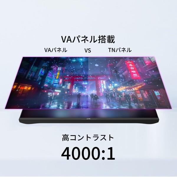KTC KTC 24インチモニター FHD(1920*1080) 100Hz 4000:1コントラスト比