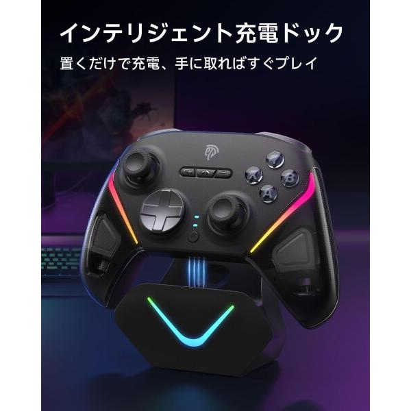 EasySMX コントローラー PC Switch 2 Steam Deck IOS Android 、充電