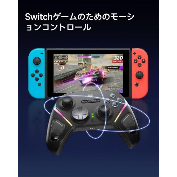 EasySMX コントローラー PC Switch 2 Steam Deck IOS Android 、充電