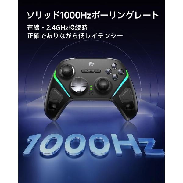 EasySMX コントローラー PC Switch 2 Steam Deck IOS Android 、充電
