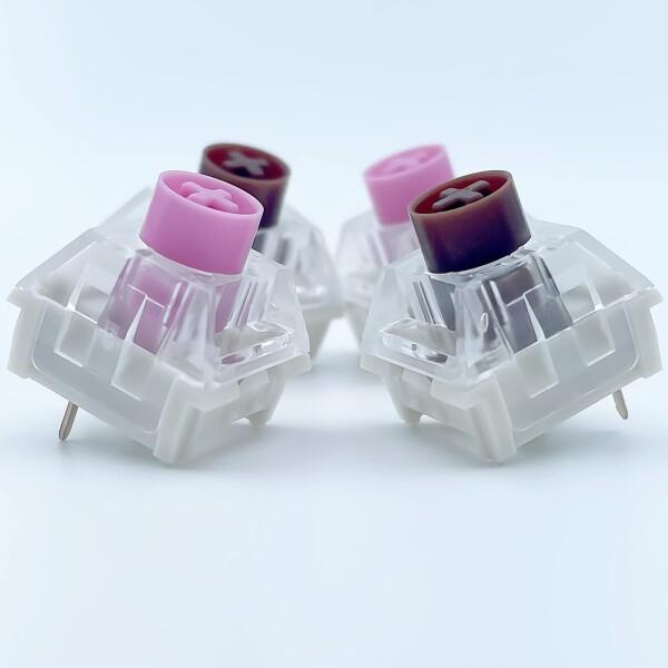 Kailh Box サイレントピンクスイッチ RGB SMD リニアスイッチ 防塵 メカニカルキーボード MXスイッチ_5