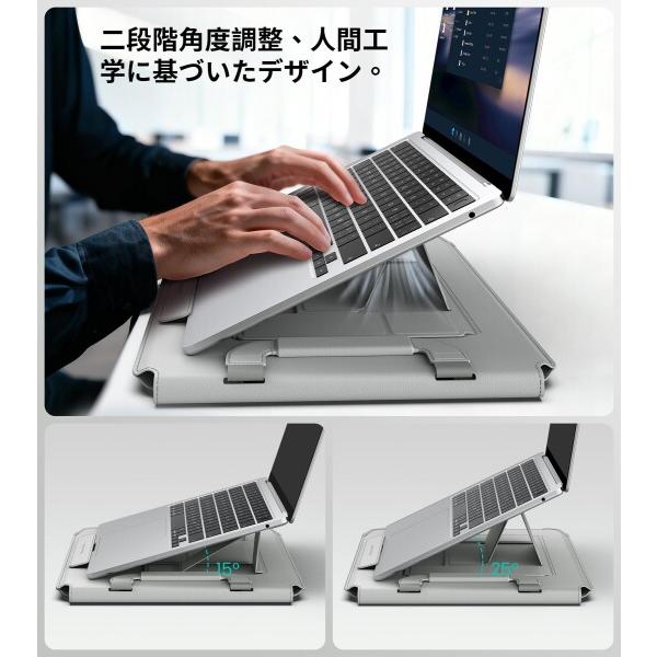 Nillkin ノートパソコンケース 14.2インチノートパソコン用スリーブ pcスタンドとマウスパッド付き_5