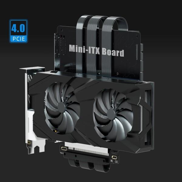 GTX1070 4点 マザー 電源 SSD ライザー4 ケーブル等 超サービス品 Amazon | JMT PCIE 4.0 X4 X8 to X16 ライザーカードコンバーター PCB