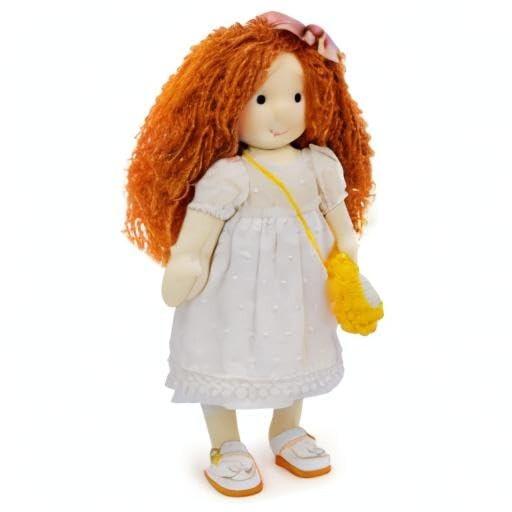 BlissfulPixie ウォルドルフ人形 Waldorf Doll 手作り人形 - Fairy 30cm 柔らかい 女の子 かわいい ぬいぐるの画像