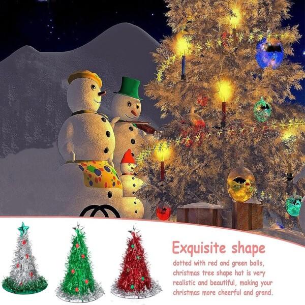 XGOPTS) クリスマスツリー 帽子 スタートップ ツリーキャップ 大人