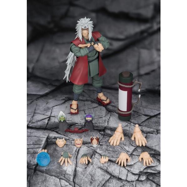 TAMASHII NATIONS - NARUTO - S.H.Figuarts 自来也 -仙術極めし木ノ葉の豪傑- 仙人モードセット_6