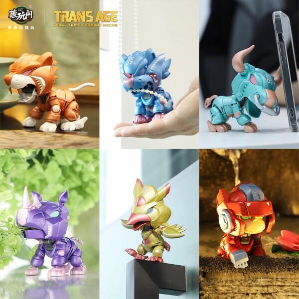 CANG TOYS 蔵玩閣 変創紀 機甲ブラインドボックス中華 プラモデル可動