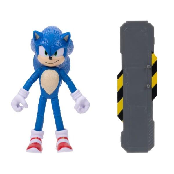 ソニックザヘッジホッグ2 ザムービー 4インチ 可動式アクションフィギュアコレクション (ソニッ_1