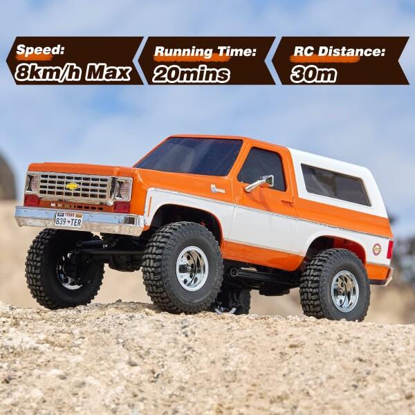FMS 1/24スケールRCクローラー ラジコン Chevy K5 Blazer 車正式