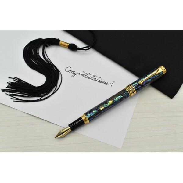 万年筆 14k 18k 金　5本 Xezo マエストロ 万年筆 極細ペン先 (0.3mmライン) Gift of Writing