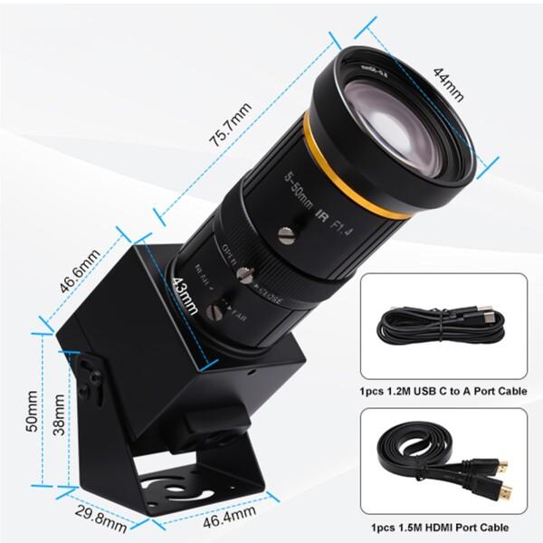 HDMI USBカメラ Rabbitroom 4K UHD 30FPS Webcam 10倍光学ズーム 5