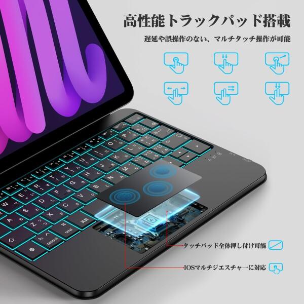 BETTDOW マジックキーボード 2024 Mini 7 A17 Pro 第7世代&2021 6 第6