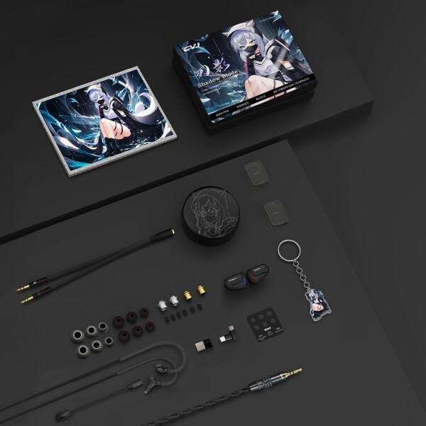CVJ Shadow Blade IEM ゲイヤホン イヤホン 有線 ゲーミング イヤモニ
