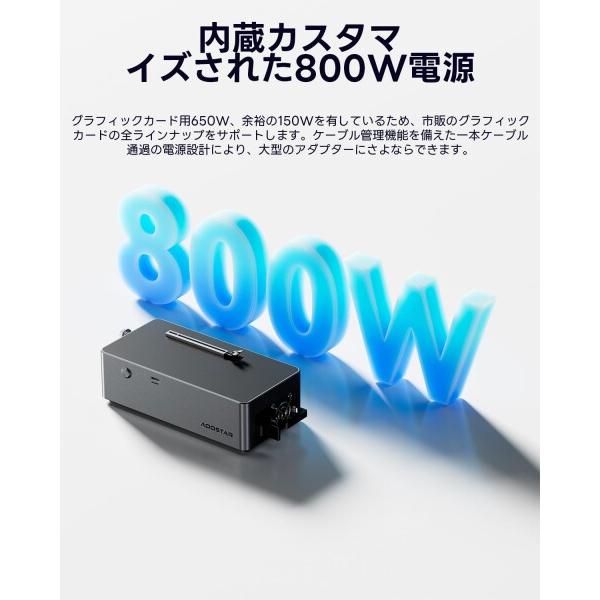 外付けGPUセット（oculink + 外部電源） Amazon.co.jp: ラップトップ EGPU ケース Oculink M.2 NVMe 外部