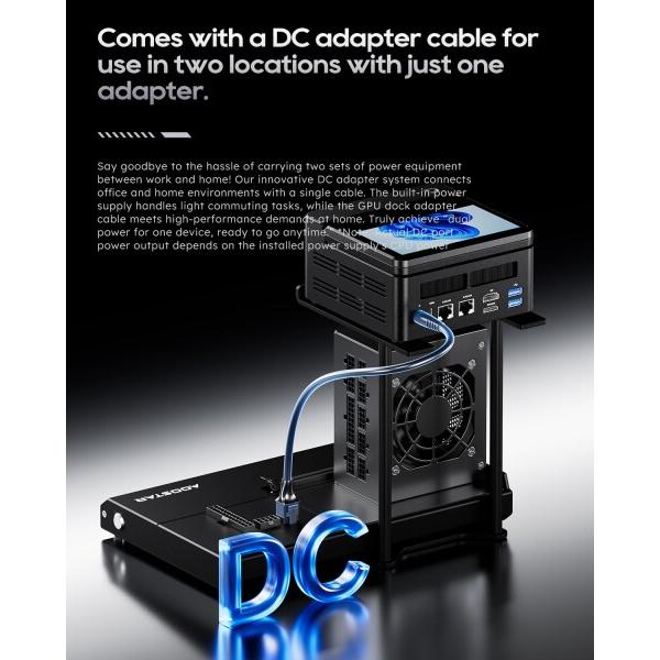 AOOSTAR EG01 外付けGPU ドッキングステーション, OCuLink