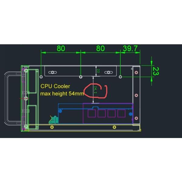 IPCHASSIS 3U ラックマウントサーバーシャーシ、ブラックメタル、工業