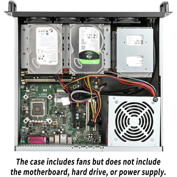 IPCHASSIS MicroATX | Mini-ITX 2U ラックマウント産業用コンピュータ