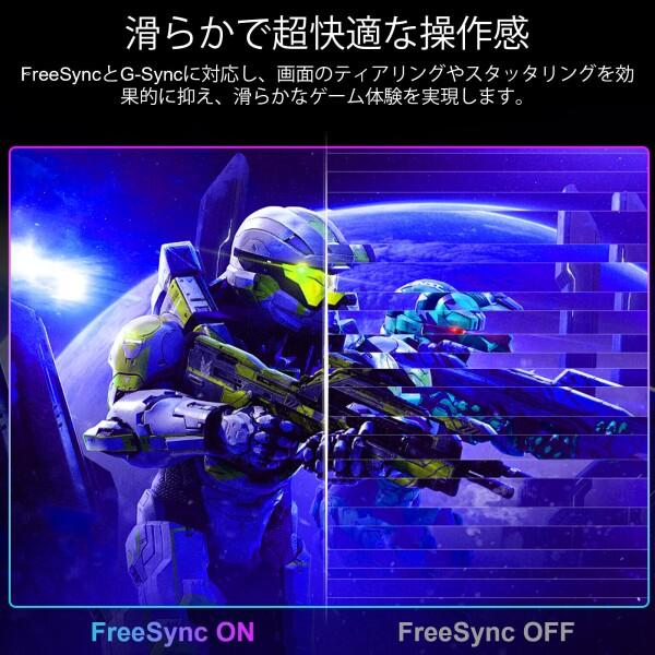 XUNDEFINED 27インチ ゲーミングモニター 4K モニター デュアルモード UHD@144hz/FHD@288hz 1ms応答速度 Fast_5