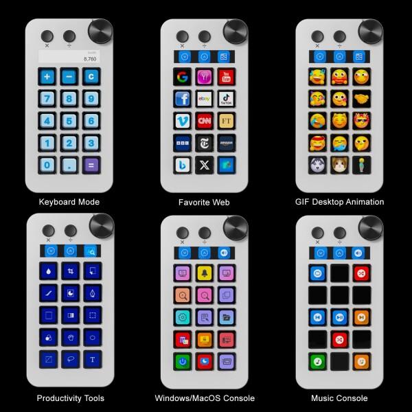 マクロキーボード ストリームドック ストリームコントローラーデッキコンテンツ制作 TreasLin マクロキーボード ストリームドック ストリーム