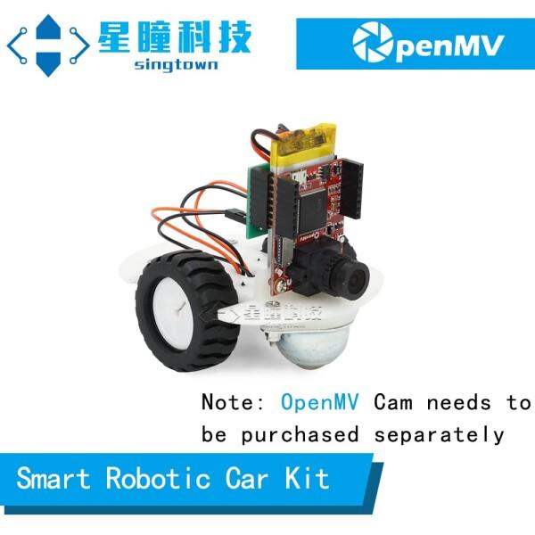 OpenMV SingTown スマートロボットAGVカーキット 純正、自動追跡カラーボールまたは以下のライン、_1