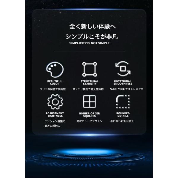 Findbetter 12x12x12 競技用キューブ 12x12 ステッカーレス 世界基準配色 立体空間認識トレ すごいスキ_2