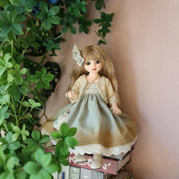 海外作家様 関節人形 優しい眠りうさ ハンドメイド 磁器 陶磁 BJDドール Cloveray 1/4 可愛い ビニール BJDドール 45cm 球体関節人形 可動15