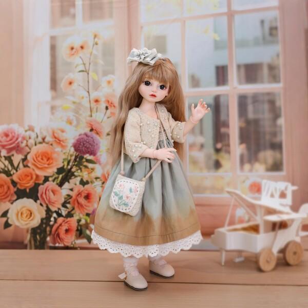 Cloveray 1/4 可愛い ビニール BJDドール 45cm 球体関節人形 可動15