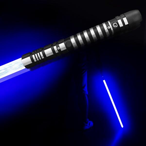 YDD セーバー ライトセーバー LEDライト 金属 アルミ製柄 ゴースト プレミアムフォースFXブラックの画像
