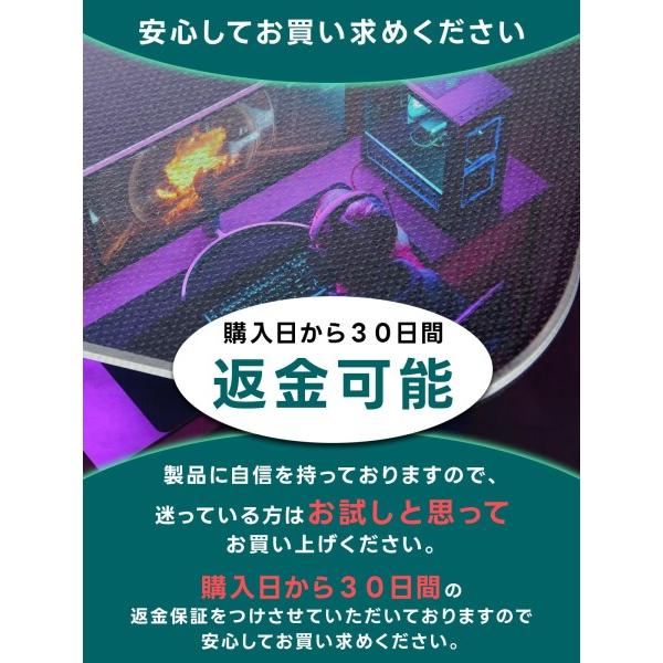ガラス マウスパッド (滑りが変わらない、ずっとそのまま) (ゲーミング